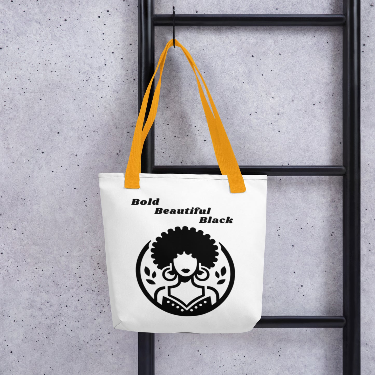 "Bold Beautiful Black" - Tote bag