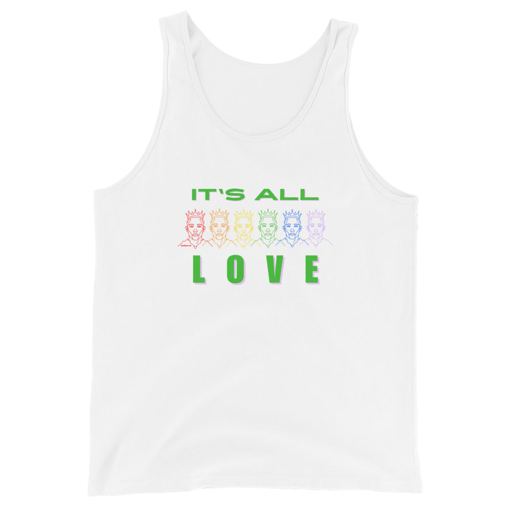 "It's All Love" - Men's Tank Top by DeMmorro Designs