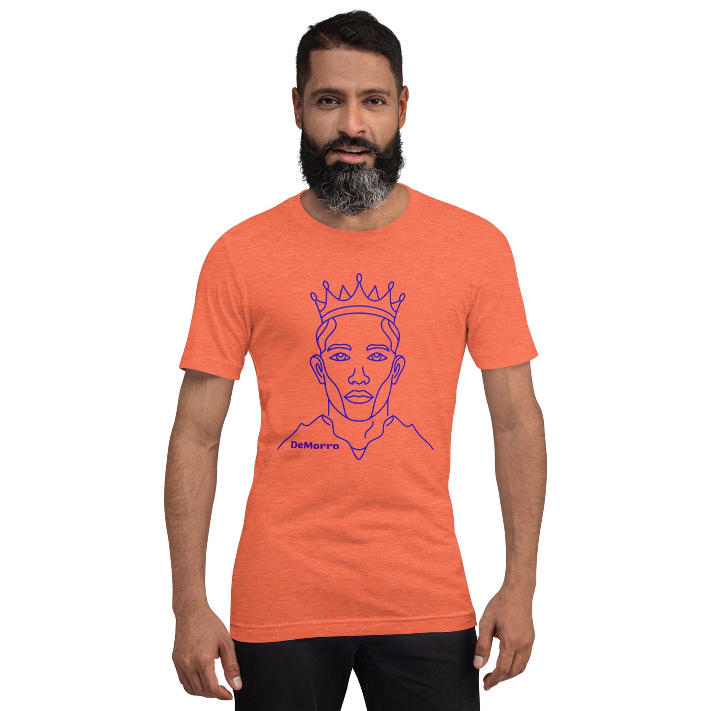 "A King is He" - Unisex t-shirt by DeMorro Designs
