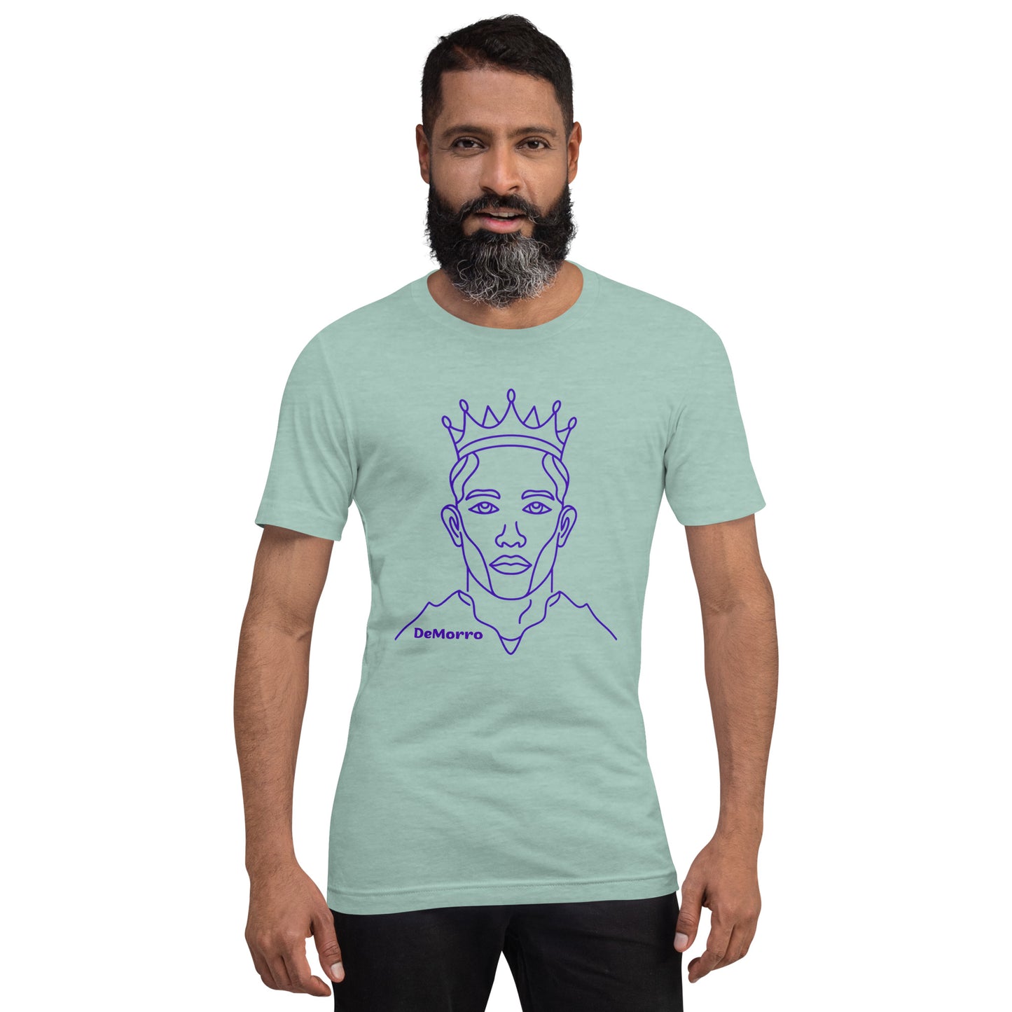 "A King is He" - Unisex t-shirt by DeMorro Designs