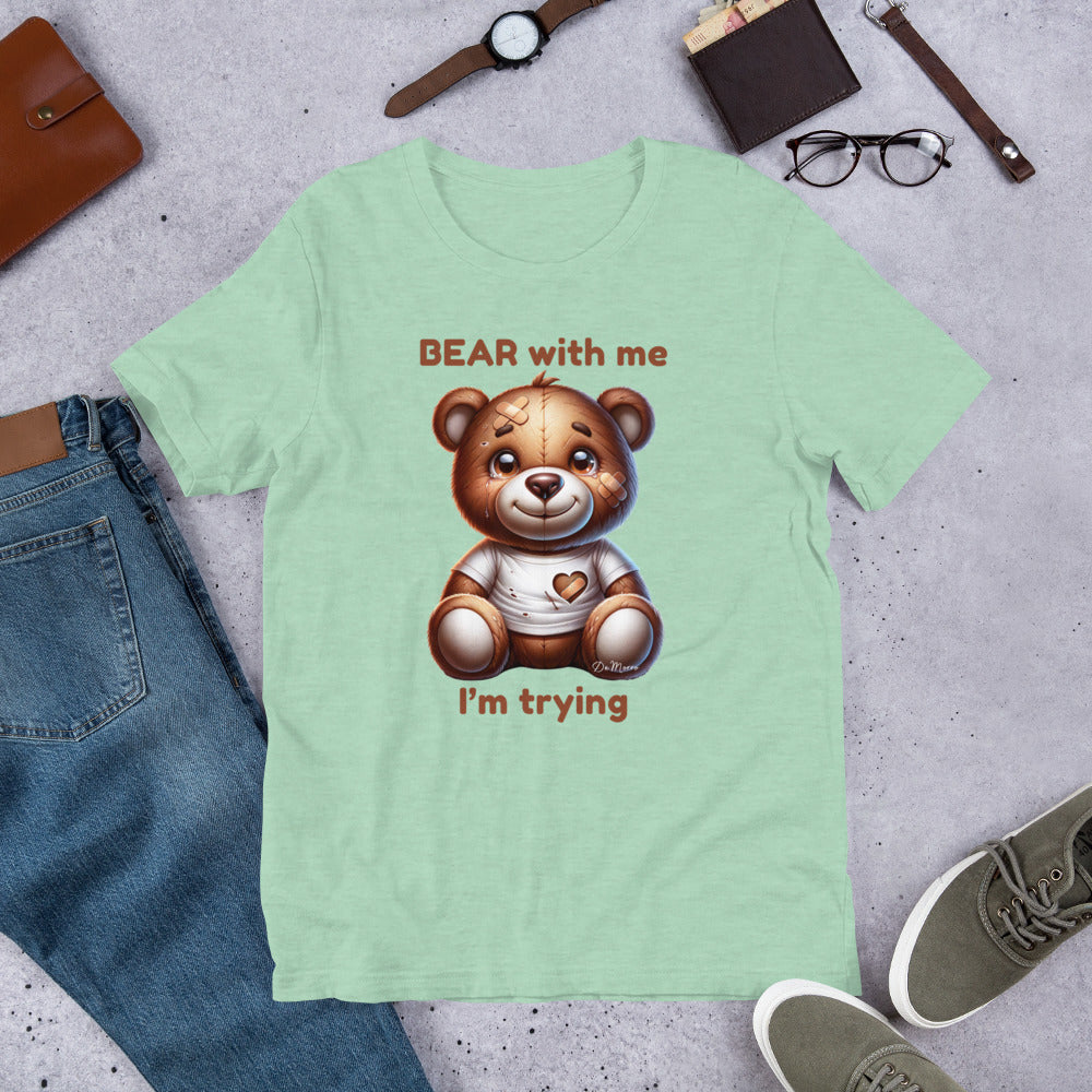 "Bear With Me" - Unisex t-shirt by DeMorro Designs
