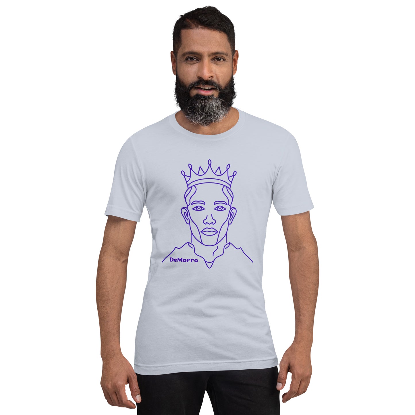 "A King is He" - Unisex t-shirt by DeMorro Designs