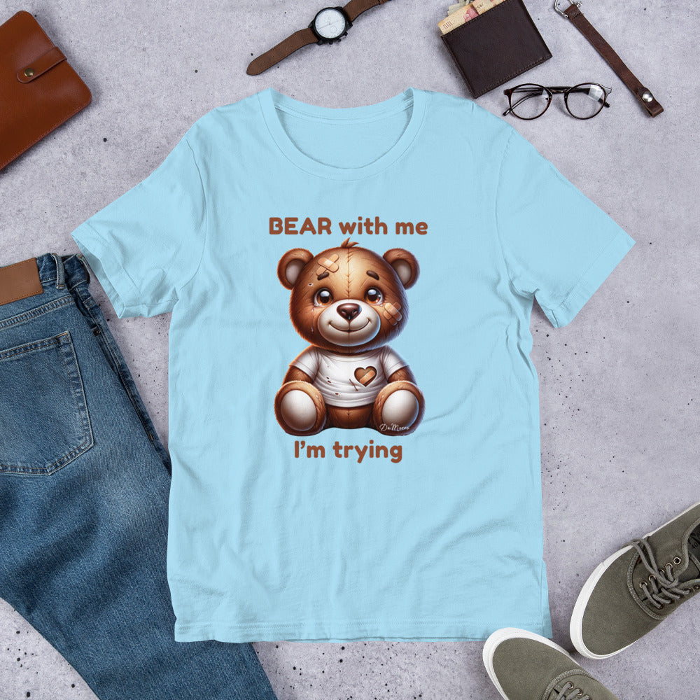 "Bear With Me" - Unisex t-shirt by DeMorro Designs