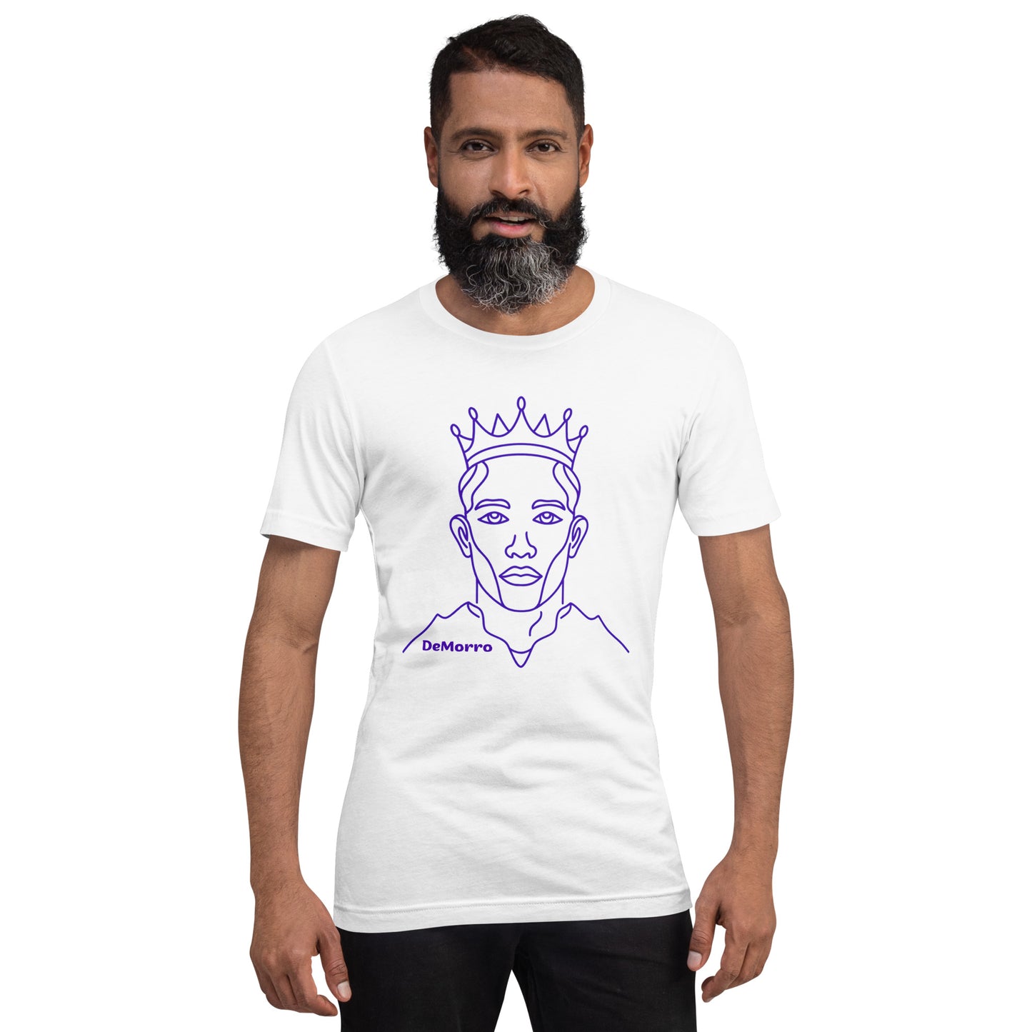 "A King is He" - Unisex t-shirt by DeMorro Designs