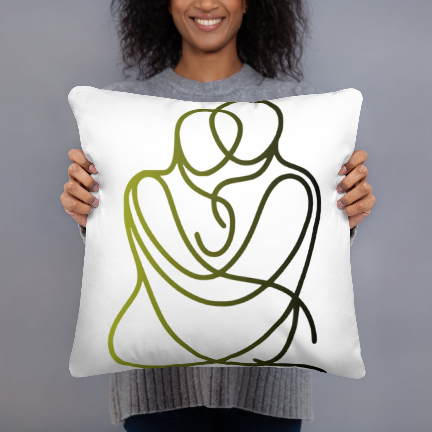 "Lay Your Head on Us" - Basic Pillow by DeMorro Designs