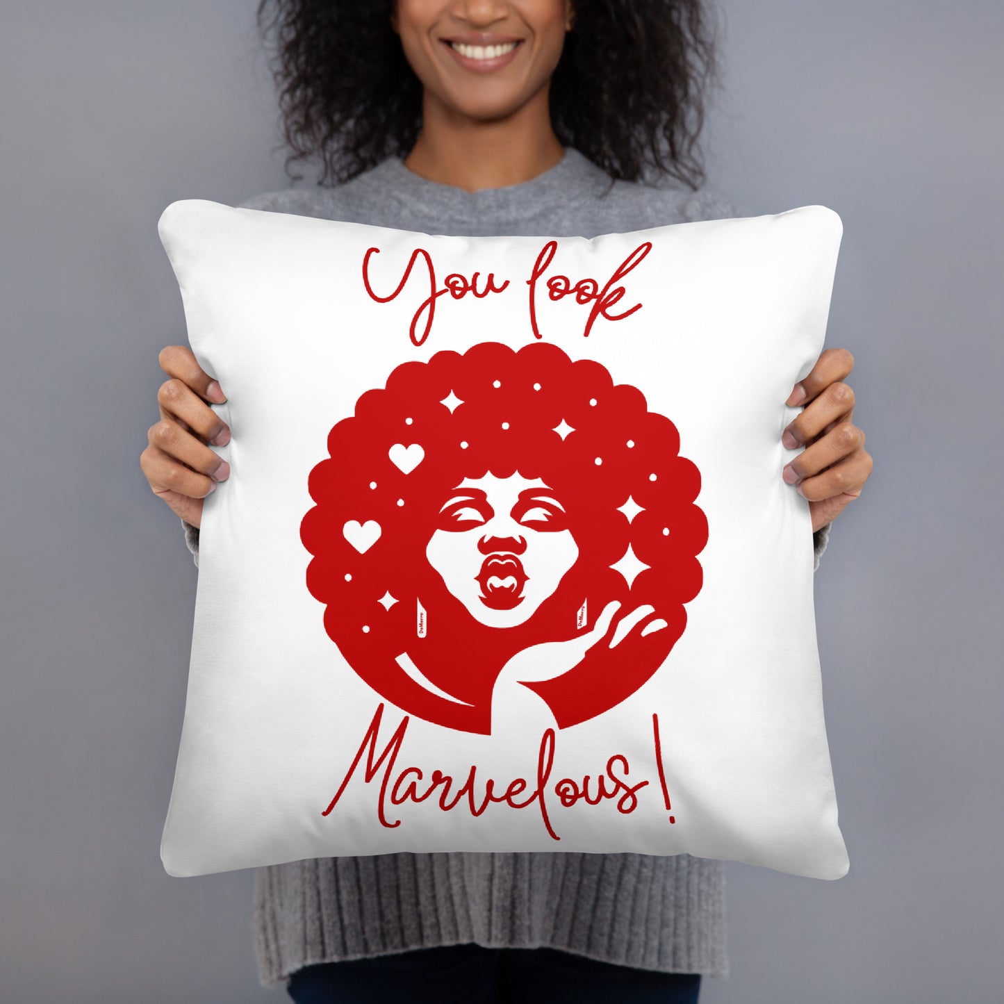 "Marvelous" - Basic Pillow by DeMorro Designs