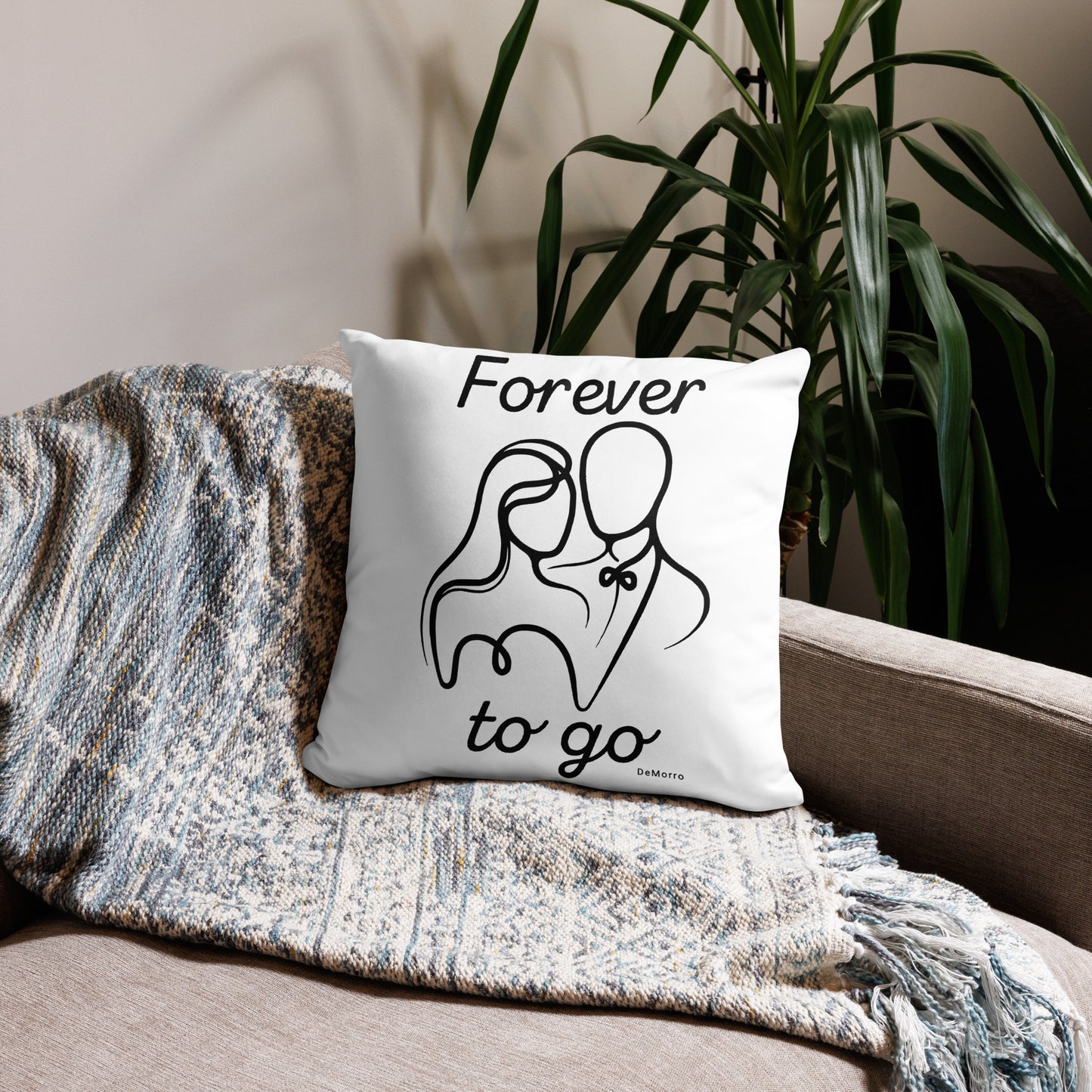 "Forever to Go" - Basic Pillow by DeMorro Designs