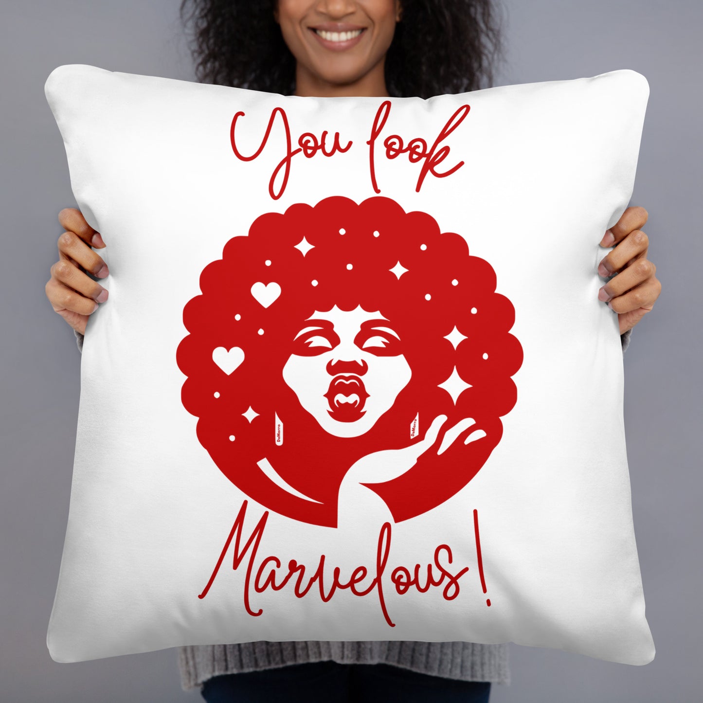 "Marvelous" - Basic Pillow by DeMorro Designs