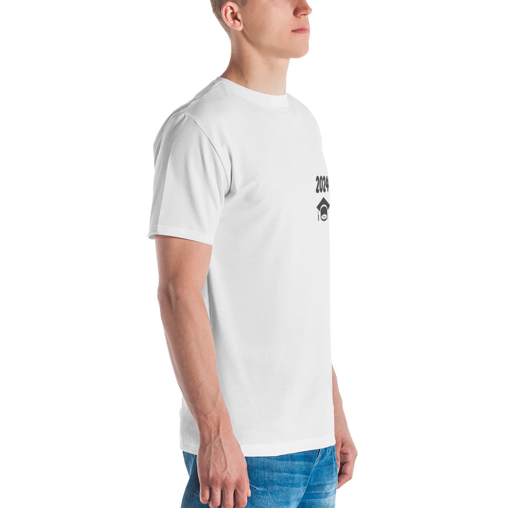 2024 Glad Grads - Men's t-shirt with front and back print by DeMorro Designs