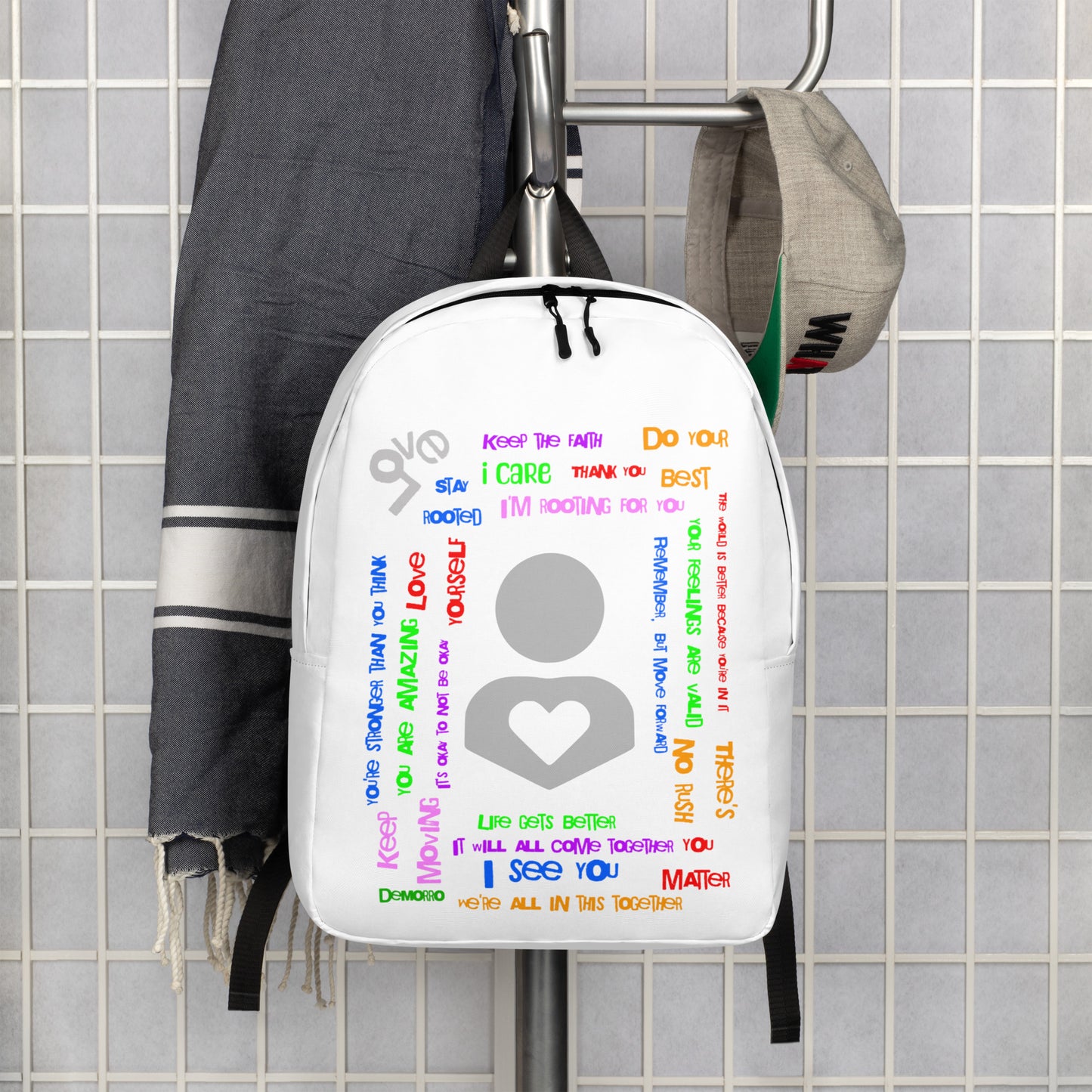 "DeMorro's Message" - Minimalist Backpack