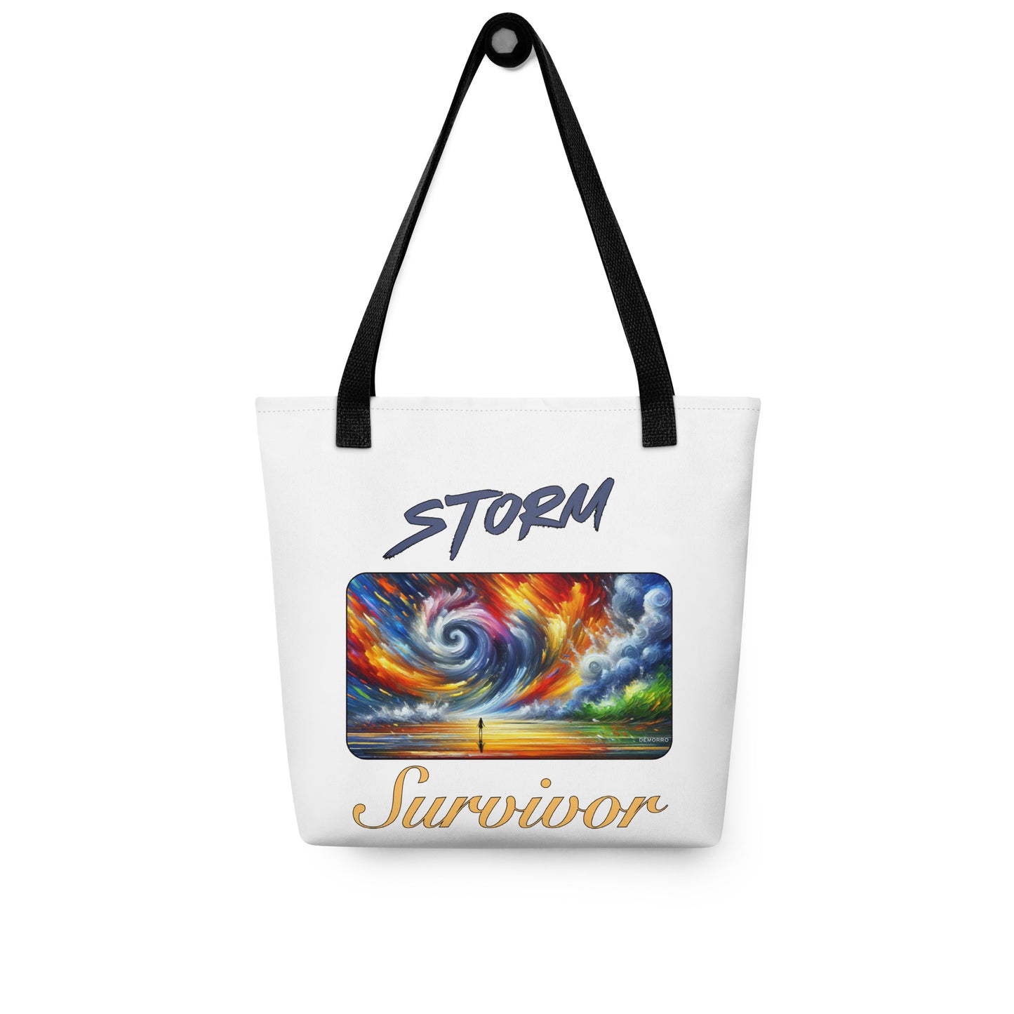 "Storm Survivor" - Tote bag by DeMorro Designs