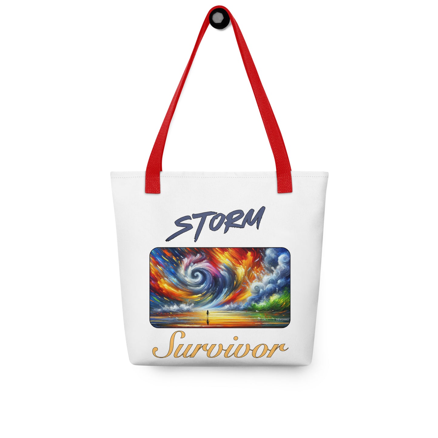 "Storm Survivor" - Tote bag by DeMorro Designs