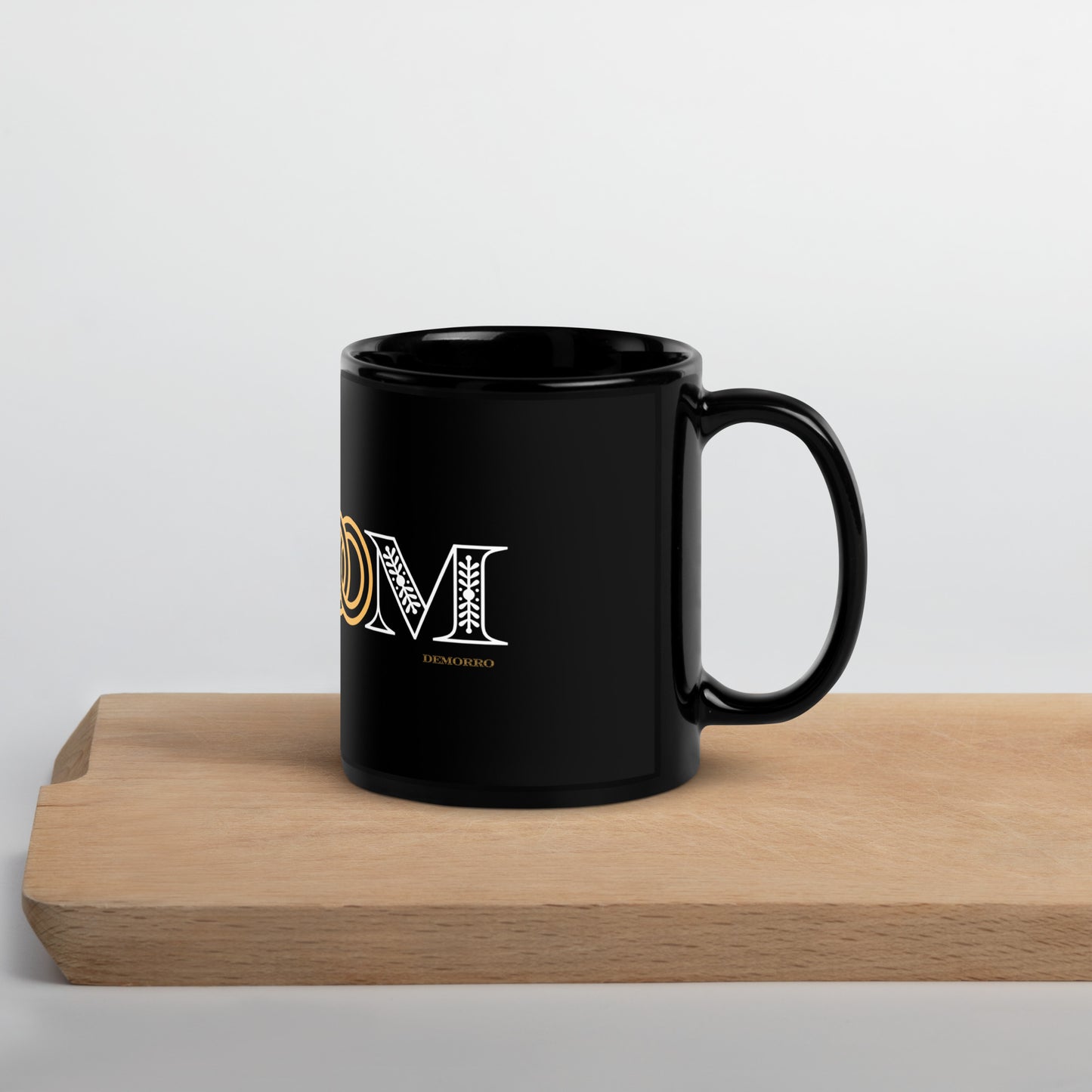 "Groom" - 11 oz Black Glossy Mug by DeMorro Designs