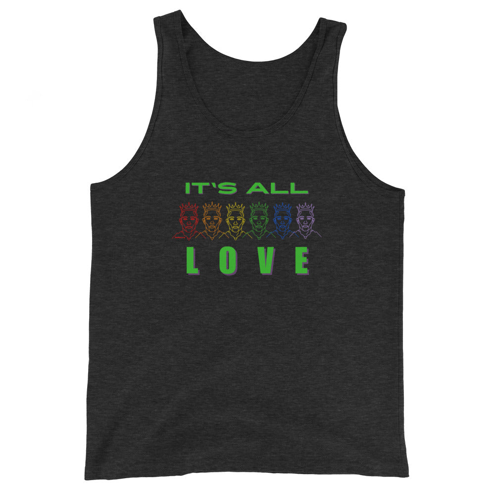 "It's All Love" - Men's Tank Top by DeMmorro Designs