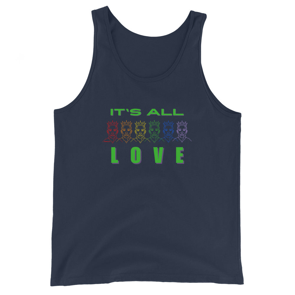 "It's All Love" - Men's Tank Top by DeMmorro Designs