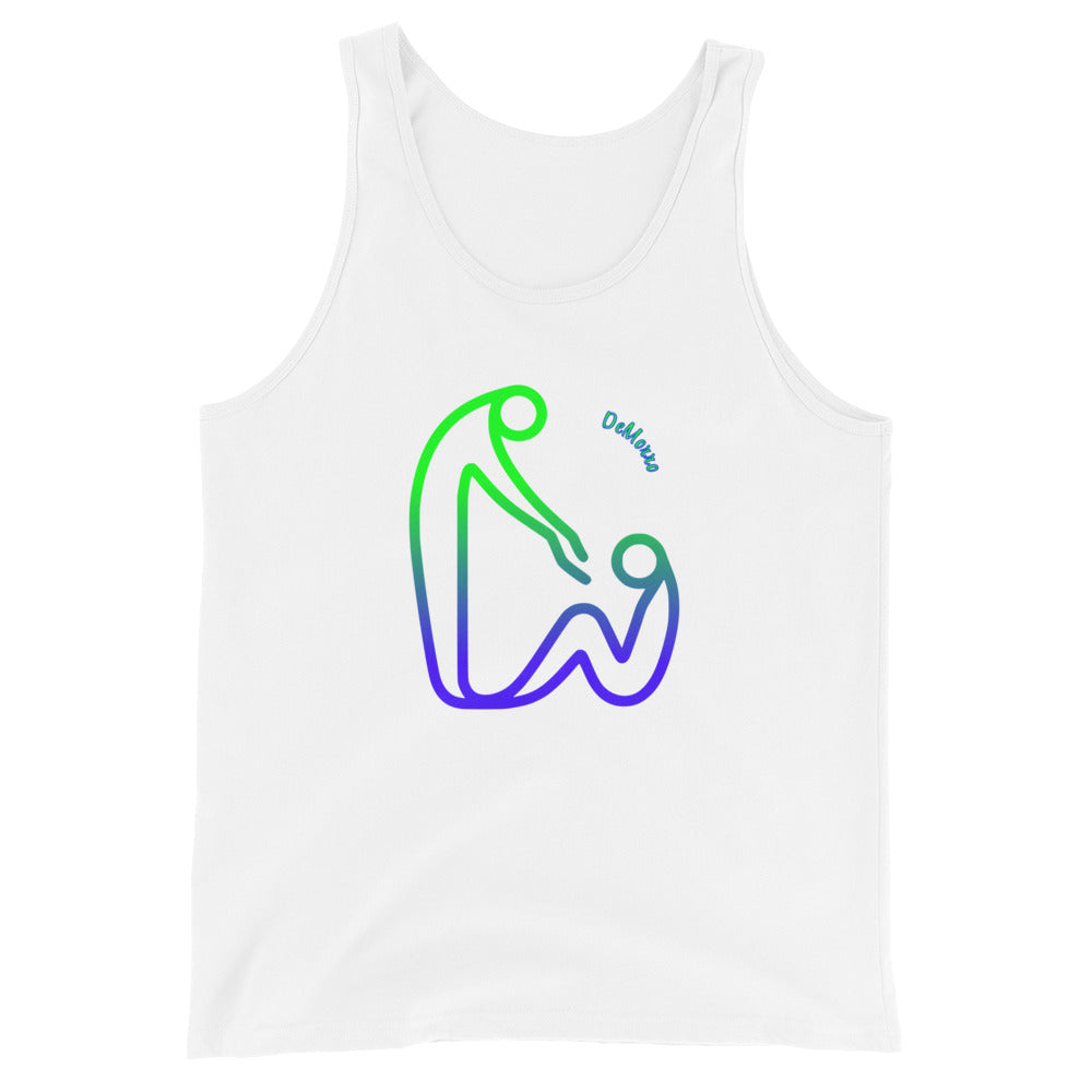 "Helping Hand" - Men's Tank Top by DeMorro Designs