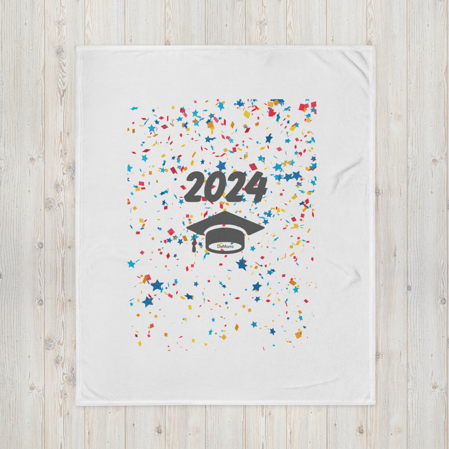 2024 Glad Grads - Throw Blanket by DeMorro Designs