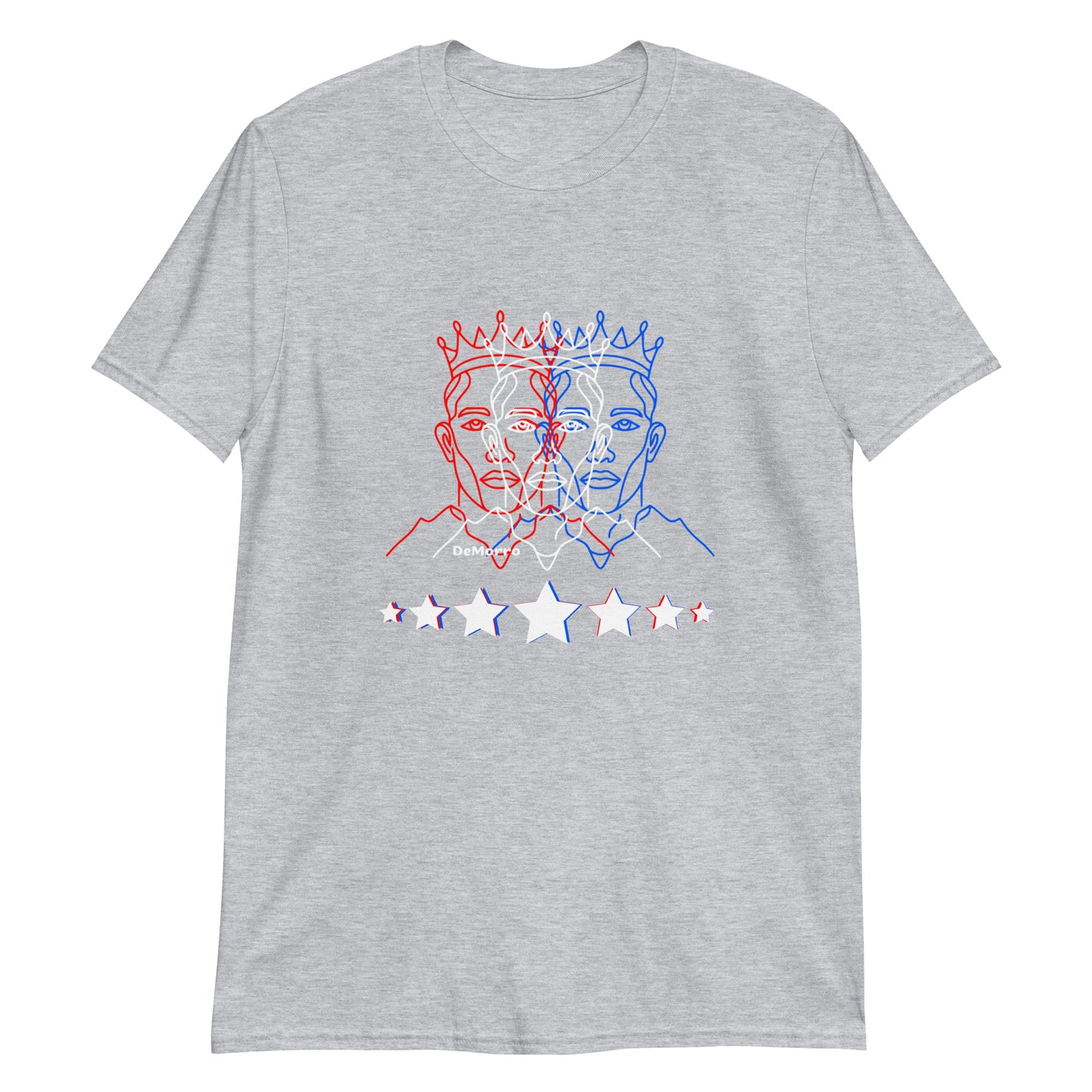 "Liberty And Justice" - Short-Sleeve Unisex T-Shirt by DeMorro Designs