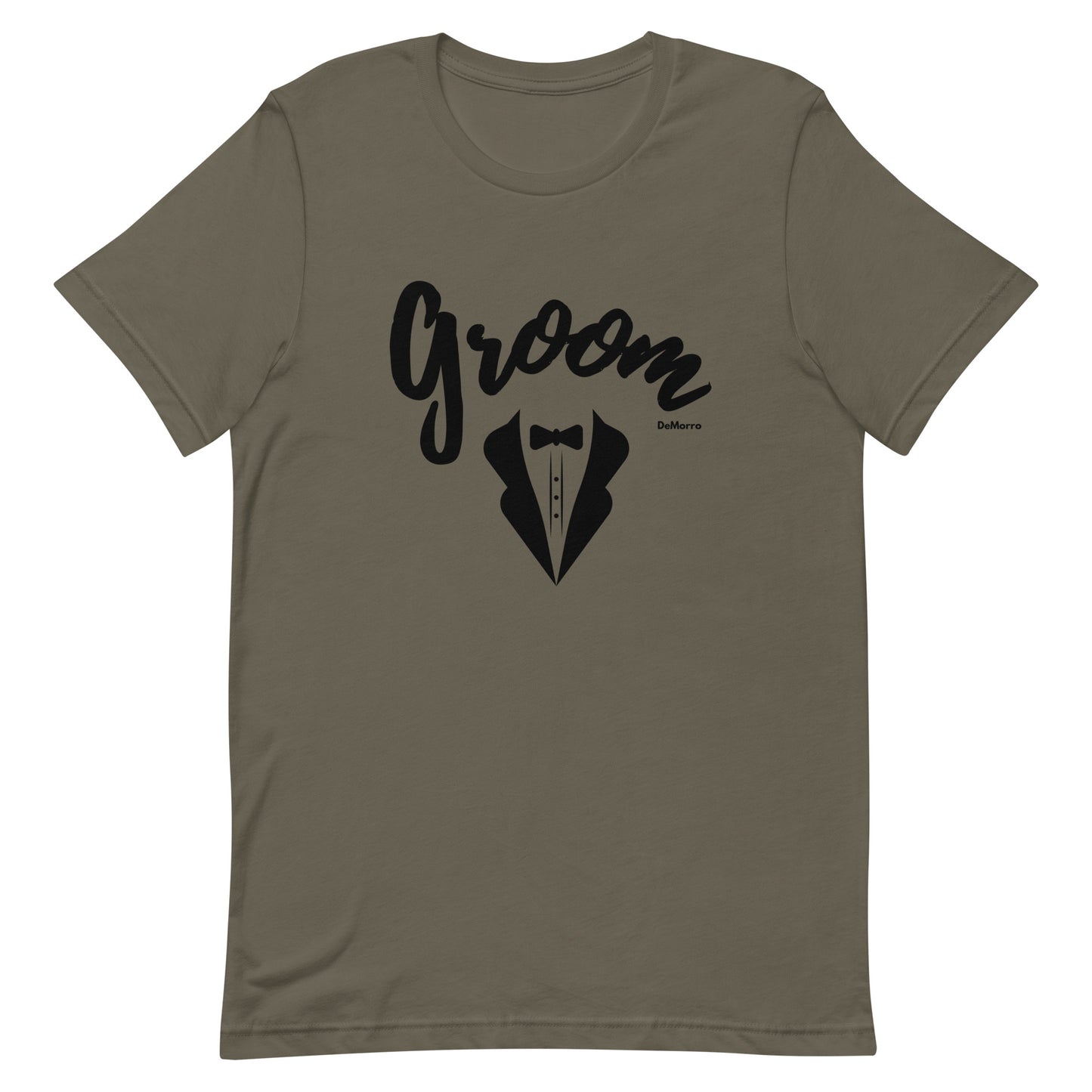 "Groom" - Unisex t-shirt by DeMorro Designs