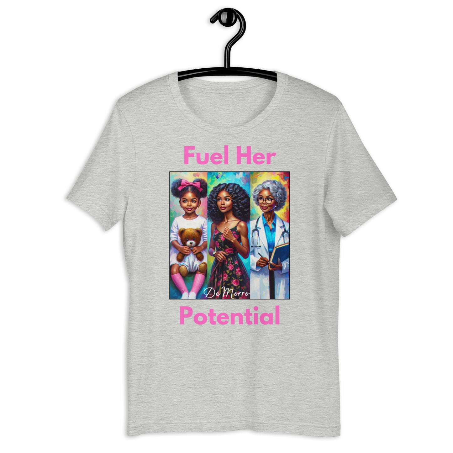 "Fuel Her Potential" Style A - Unisex t-shirt