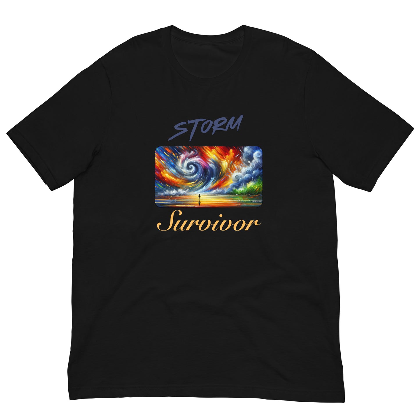 "Storm Survivor" - Unisex t-shirt by DeMorro Designs