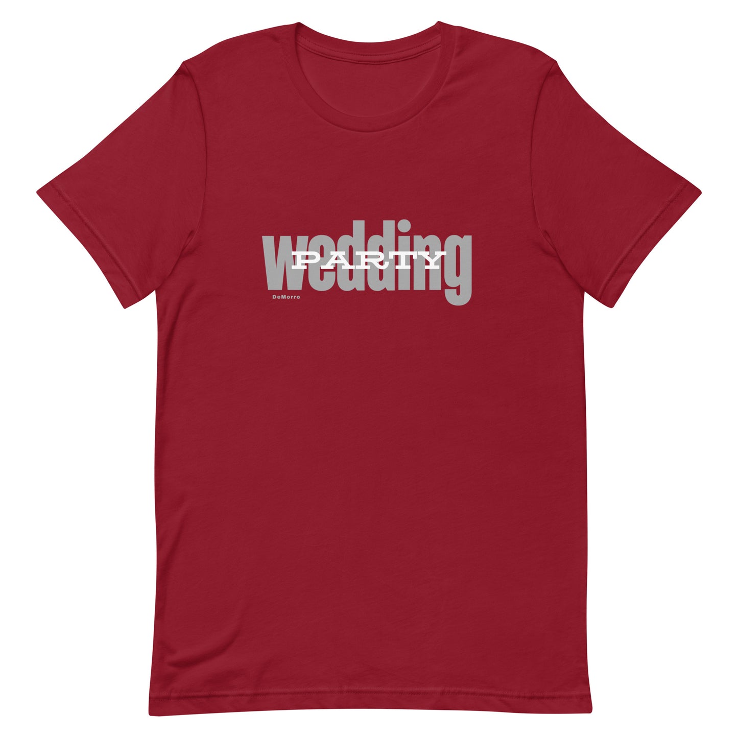 "Wedding Party" - Unisex t-shirt by DeMorro Designs