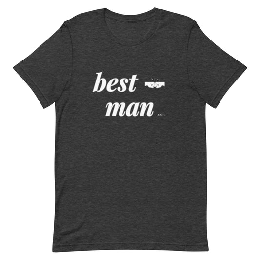 "Best Man" - Unisex t-shirt by DeMorro Designs