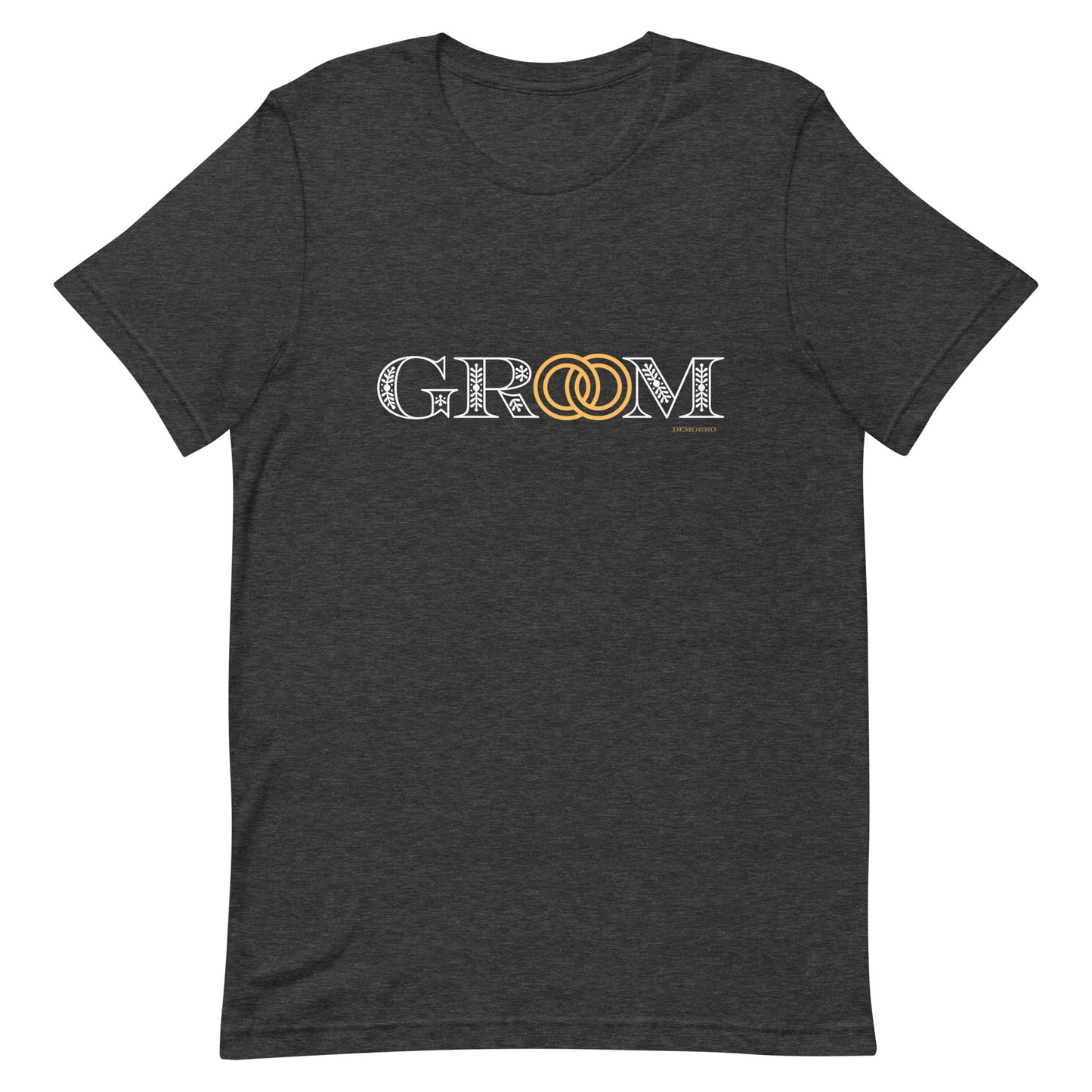 "Groom" Style B - Unisex t-shirt by DeMorro Designs