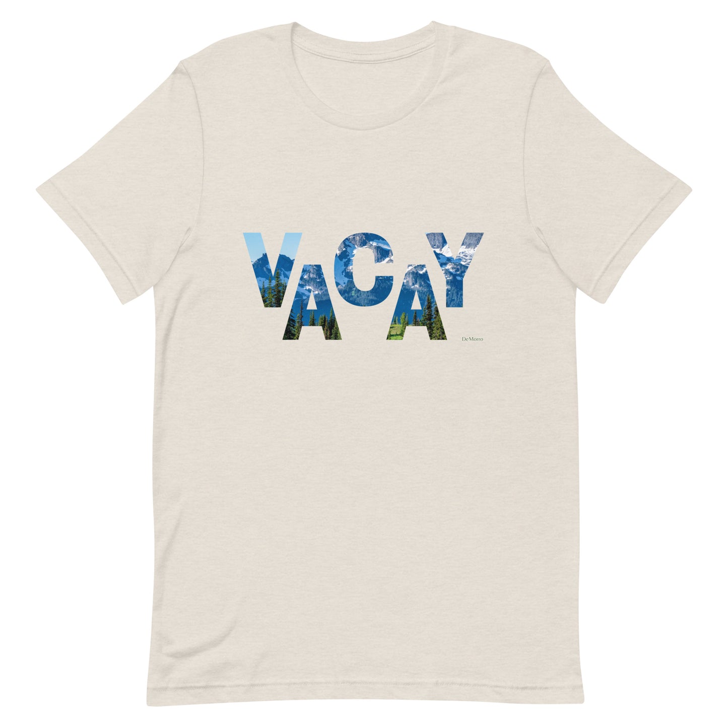 "Vacay" Snowy Mountains - Unisex t-shirt