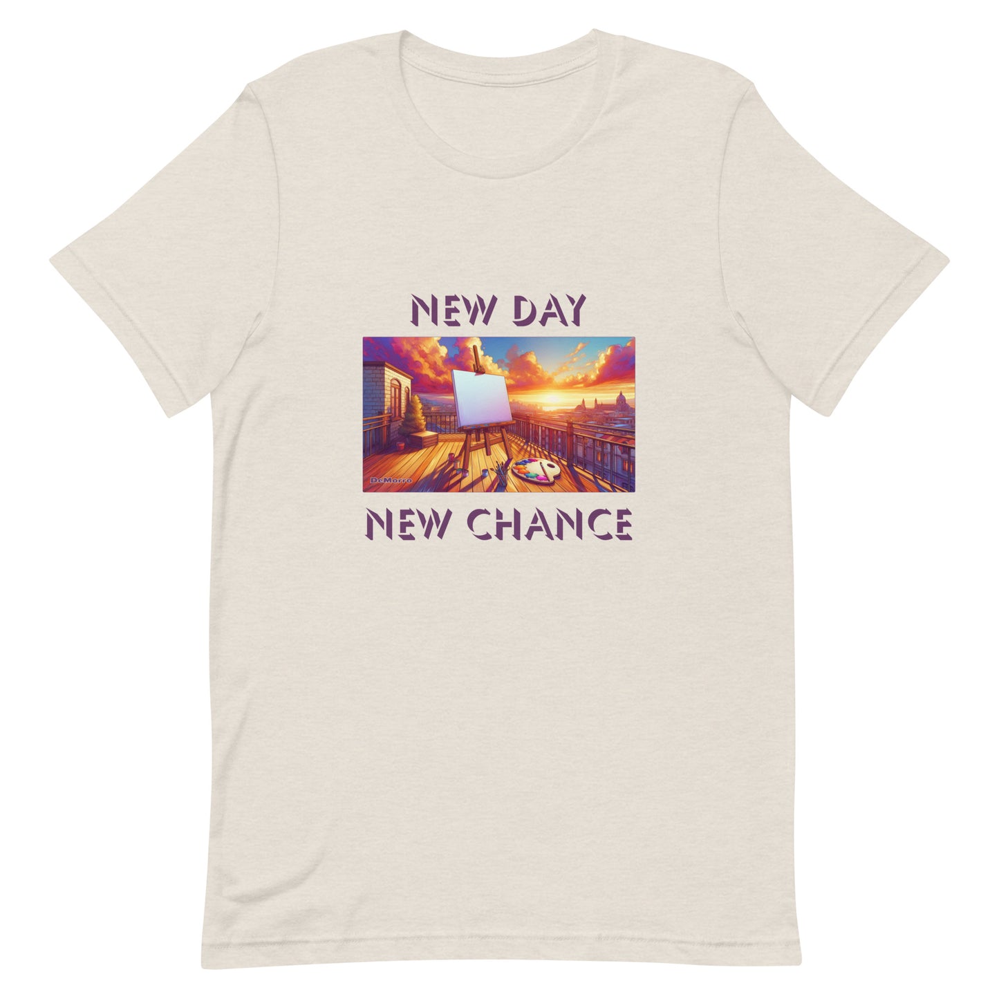 "New Day" - Unisex t-shirt by DeMorro Designs