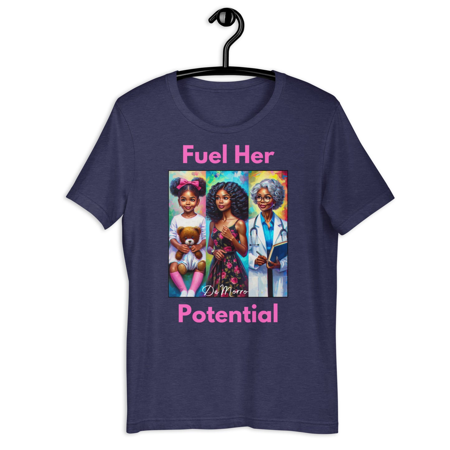 "Fuel Her Potential" Style A - Unisex t-shirt