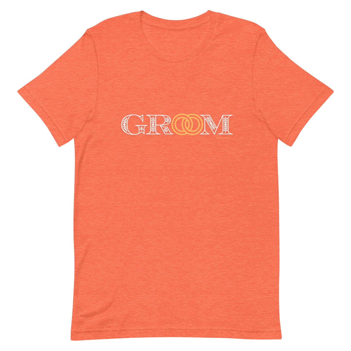 "Groom" Style B - Unisex t-shirt by DeMorro Designs