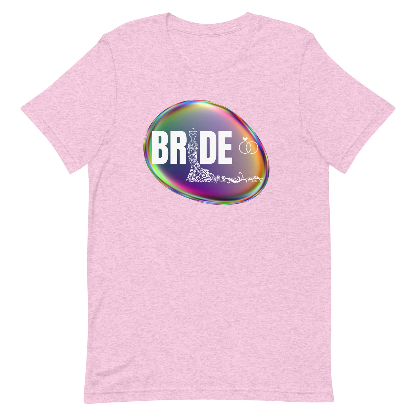 "Bride" Style B - Unisex t-shirt by DeMorro Designs