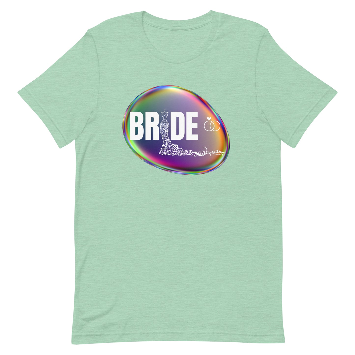 "Bride" Style B - Unisex t-shirt by DeMorro Designs