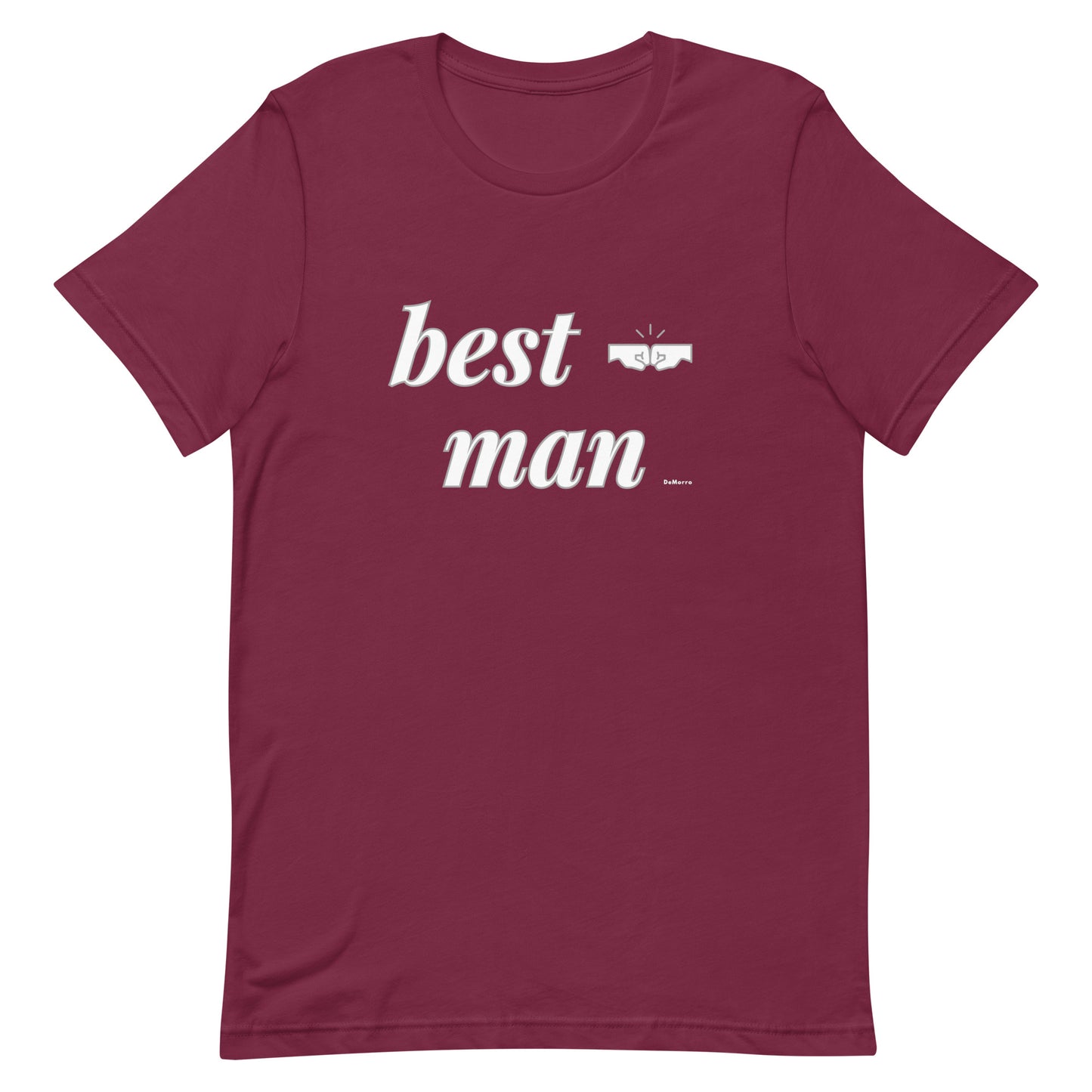 "Best Man" - Unisex t-shirt by DeMorro Designs