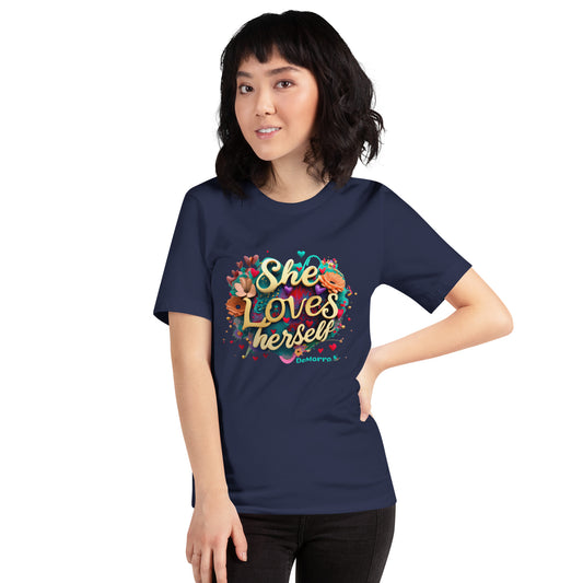 "She Loves Herself" Style C - Unisex t-shirt