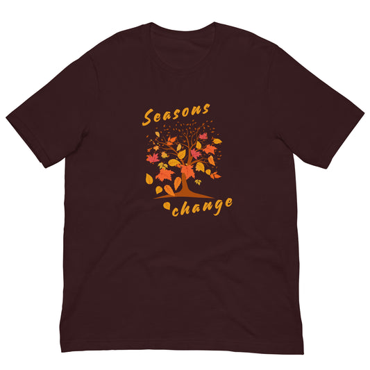 "Seasons Change" - Unisex t-shirt by DeMorro Designs