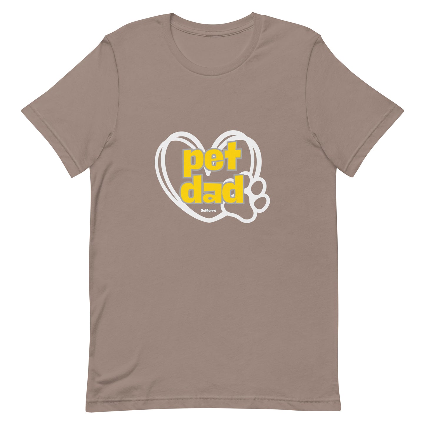 "Pet Dad" Style A - Unisex t-shirt by DeMorro Designs