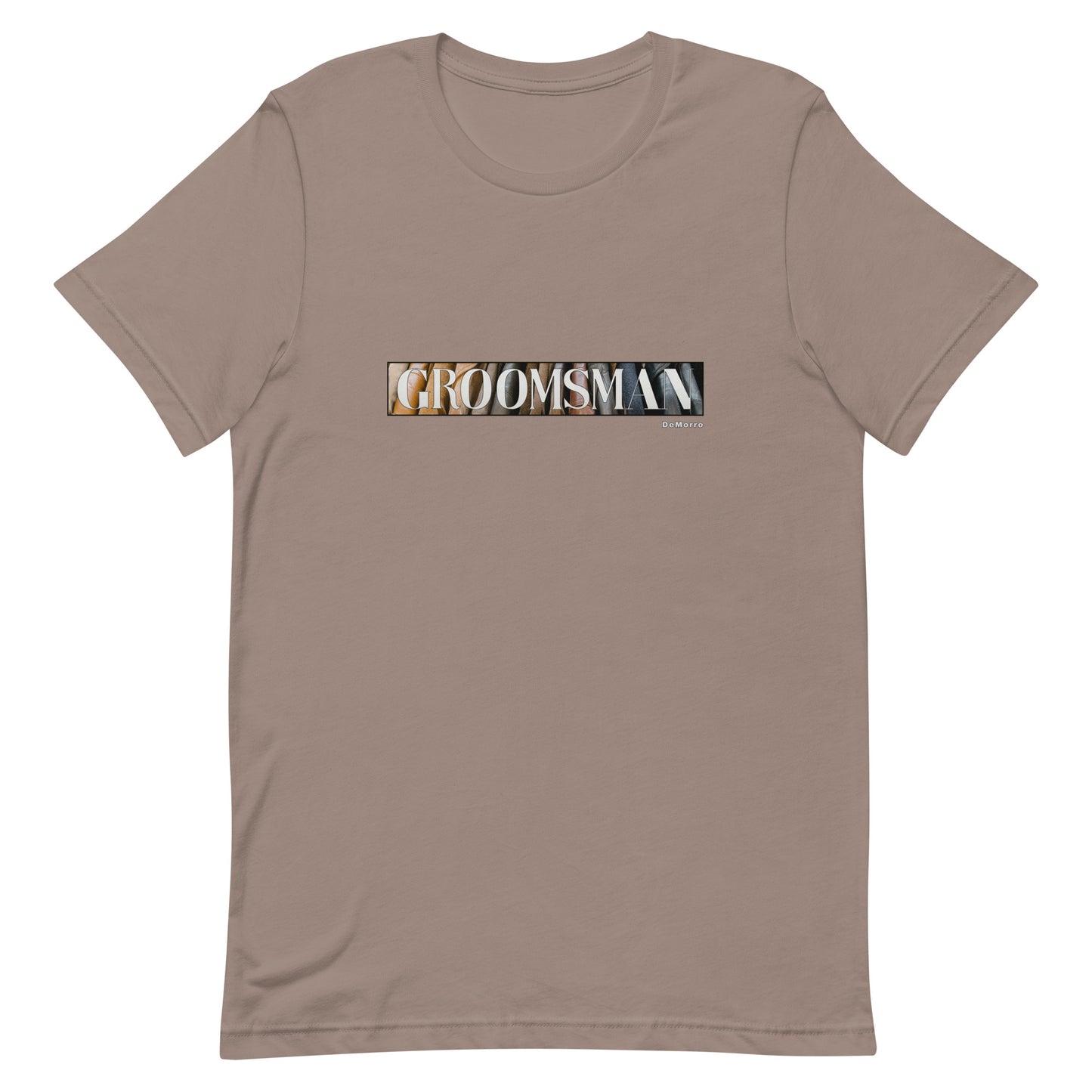 "Groomsman" - Unisex t-shirt by DeMorro Designs