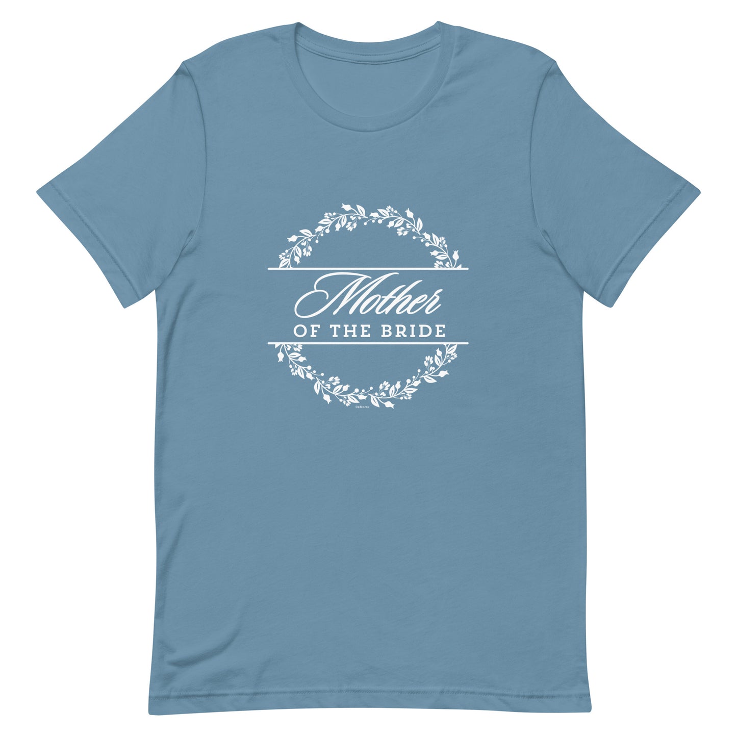 "Mother of the Bride" White Print - Unisex t-shirt by DeMorro Designs