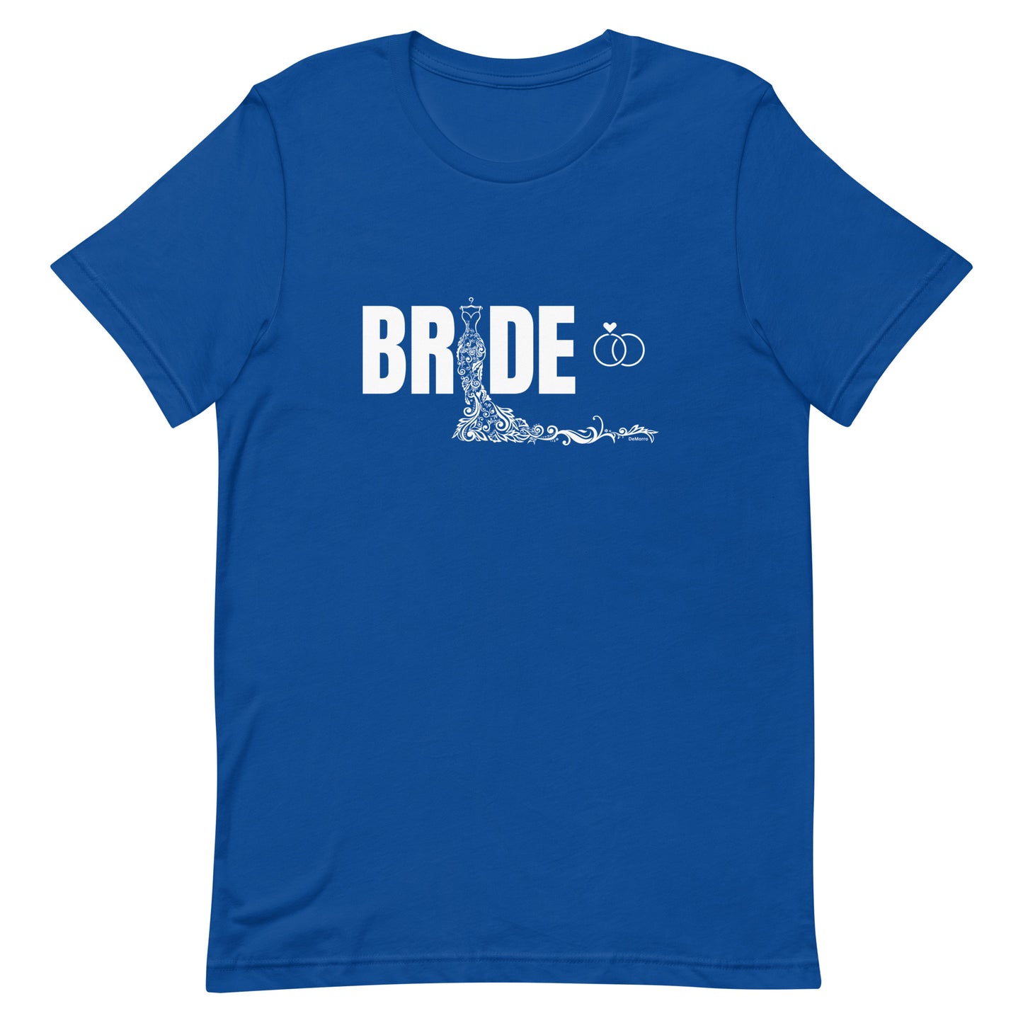 "Bride" Style A - Unisex t-shirt by DeMorro Designs