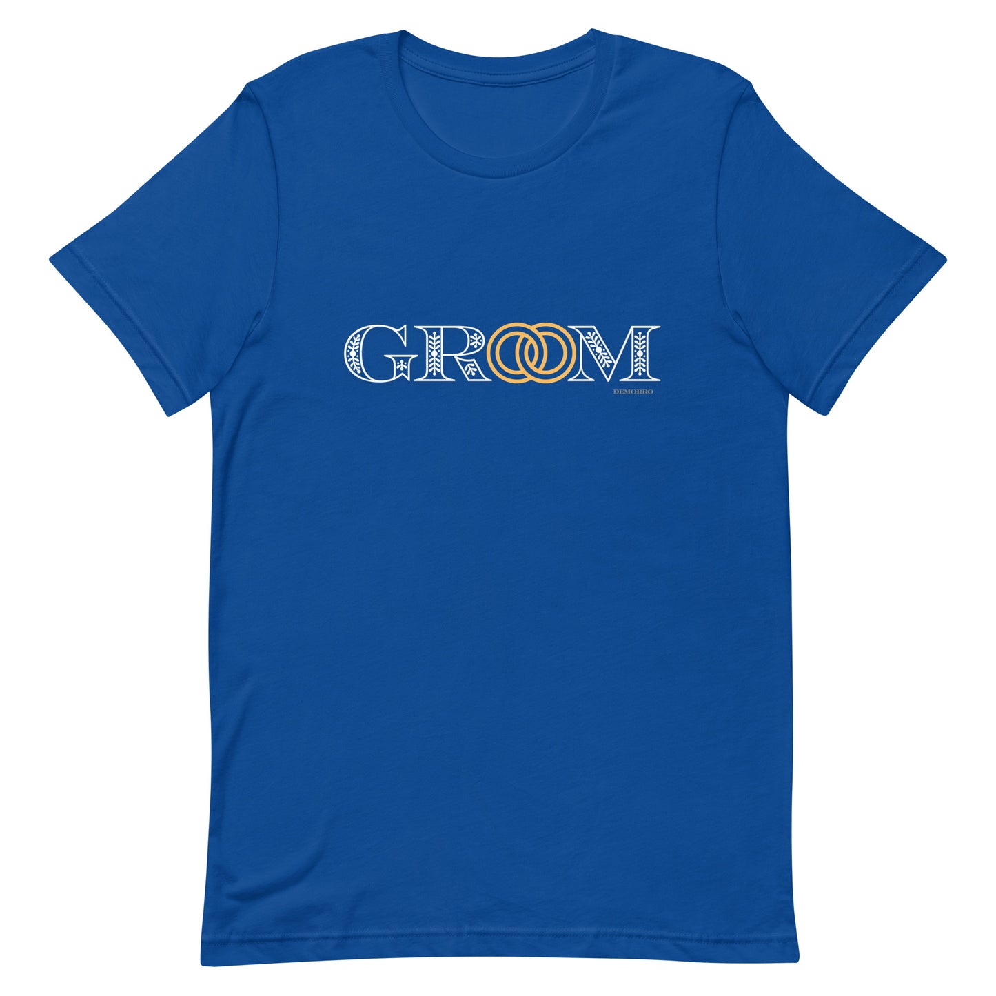 "Groom" Style B - Unisex t-shirt by DeMorro Designs