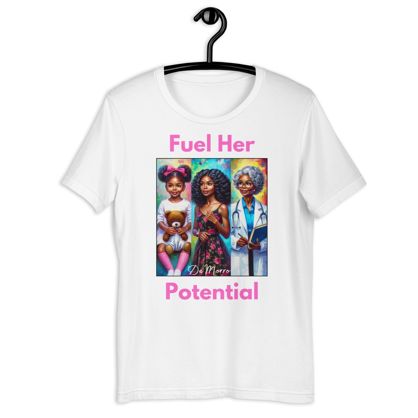 "Fuel Her Potential" Style A - Unisex t-shirt