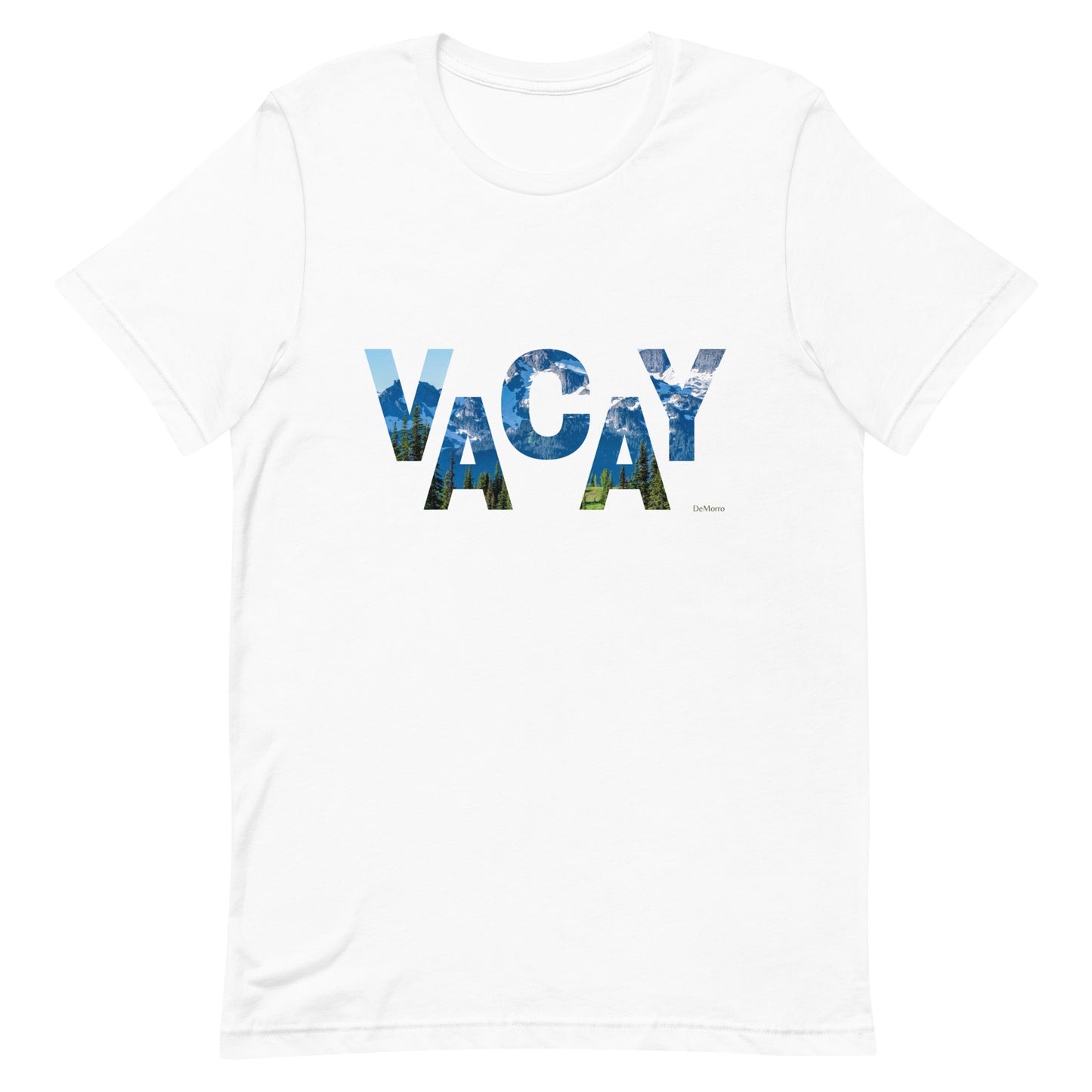 "Vacay" Snowy Mountains - Unisex t-shirt