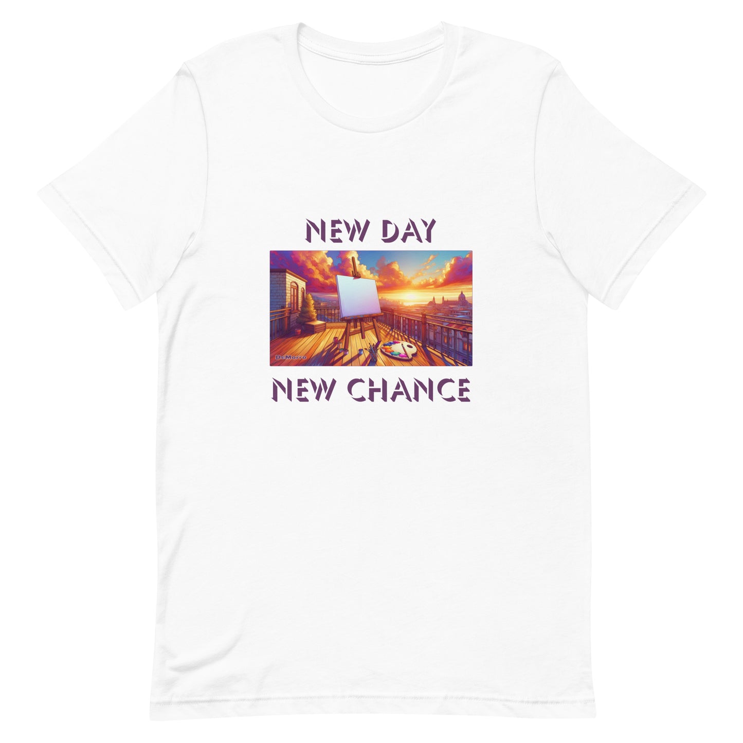 "New Day" - Unisex t-shirt by DeMorro Designs