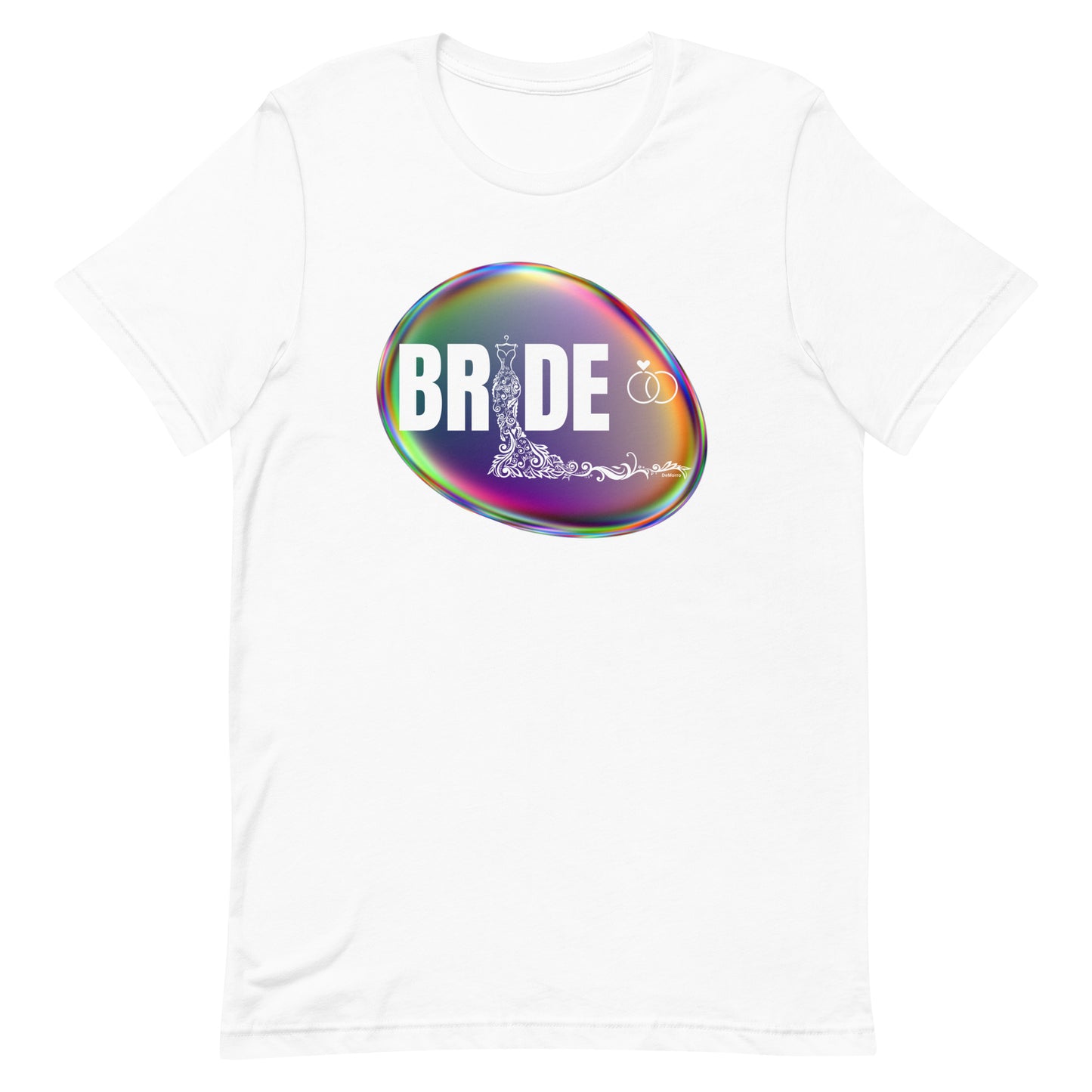 "Bride" Style B - Unisex t-shirt by DeMorro Designs