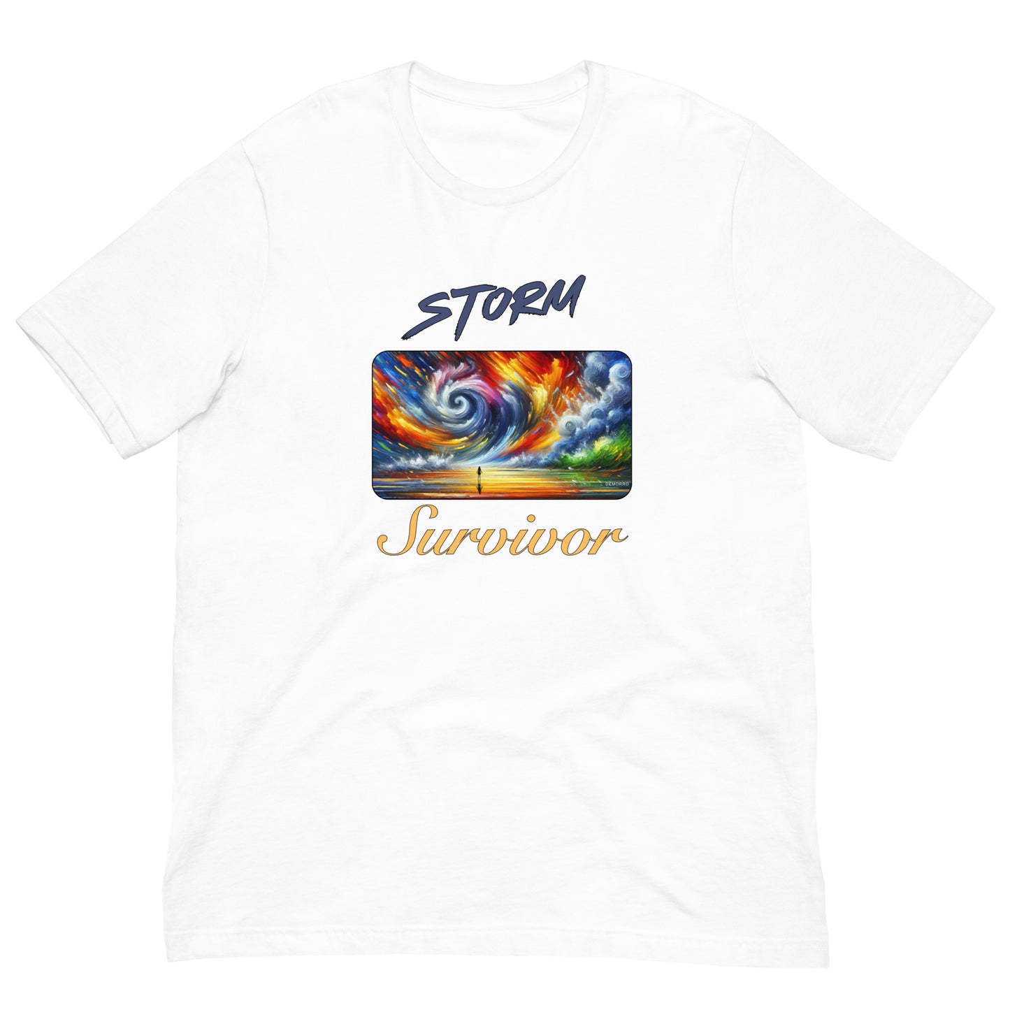 "Storm Survivor" - Unisex t-shirt by DeMorro Designs