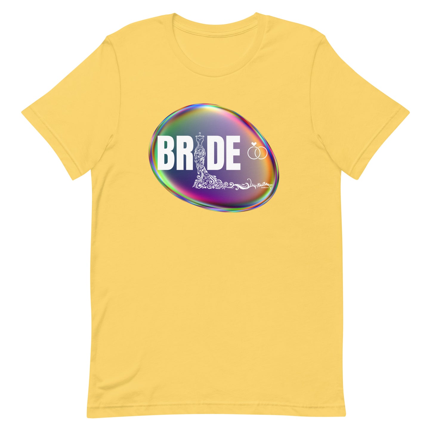 "Bride" Style B - Unisex t-shirt by DeMorro Designs