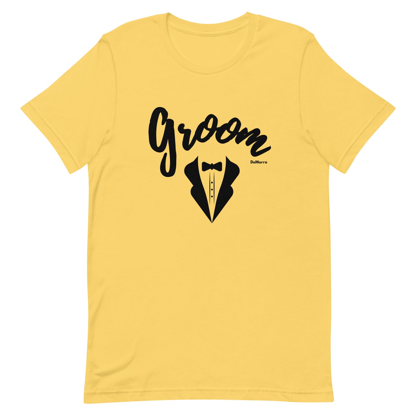 "Groom" - Unisex t-shirt by DeMorro Designs