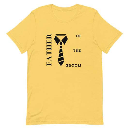 "Father Of The Groom" - Unisex t-shirt by DeMorro Designs